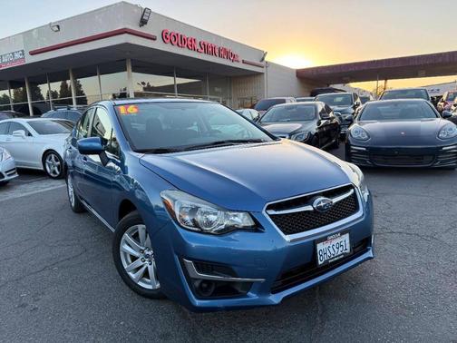 Quartz Blue Pearl 2016 Subaru Impreza 2.0i Premium
