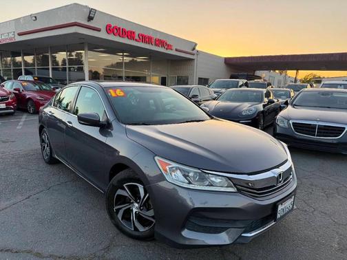 Gray 2016 Honda Accord LX