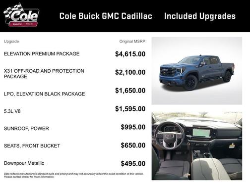 2026 GMC Sierra 1500 Elevation