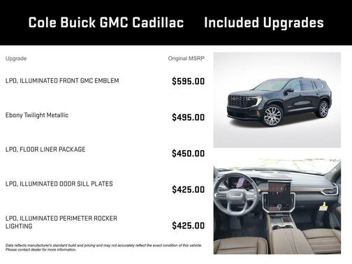 2026 GMC Acadia Denali
