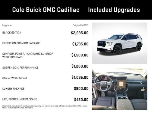 2026 GMC Acadia Elevation AWD