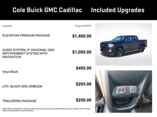 2022 GMC Canyon Elevation