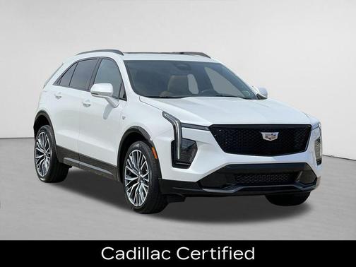 Crystal White Tricoat 2024 Cadillac XT4 Sport