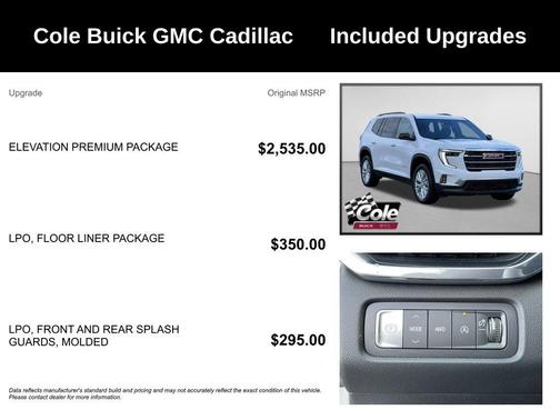 2025 GMC Acadia AWD Elevation