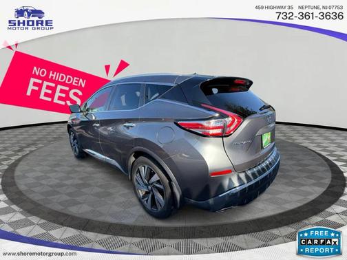 Gray 2015 Nissan Murano Platinum