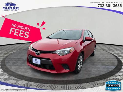 2016 Toyota Corolla LE Plus