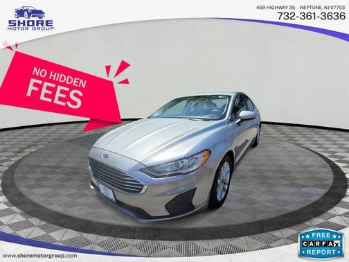 Silver 2020 Ford Fusion SE