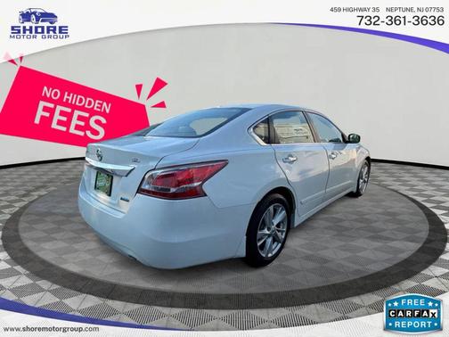 White 2013 Nissan Altima 2.5 SL