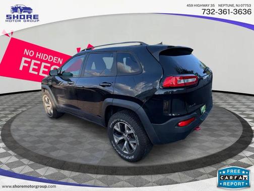 Black 2015 Jeep Cherokee Sport