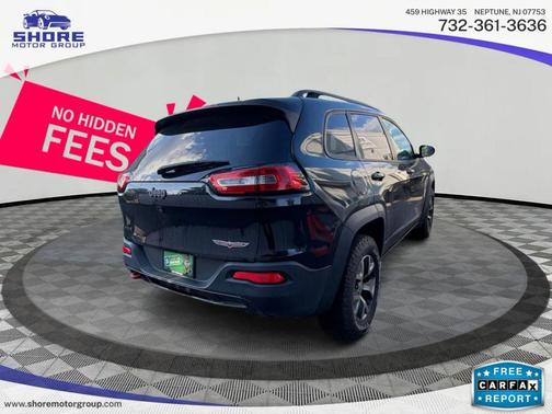 Black 2015 Jeep Cherokee Sport