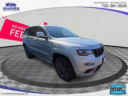 Billet Silver Metallic Clearcoat 2018 Jeep Grand Cherokee High Altitude