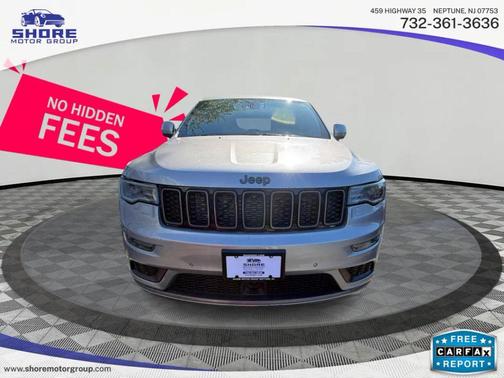 Billet Silver Metallic Clearcoat 2018 Jeep Grand Cherokee High Altitude