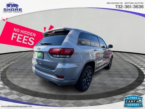 Billet Silver Metallic Clearcoat 2018 Jeep Grand Cherokee High Altitude