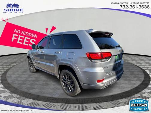 Billet Silver Metallic Clearcoat 2018 Jeep Grand Cherokee High Altitude