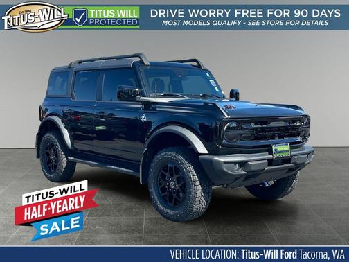 Shadow Black 2024 Ford Bronco Outer Banks