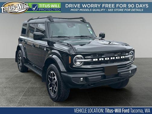 Shadow Black 2024 Ford Bronco Outer Banks