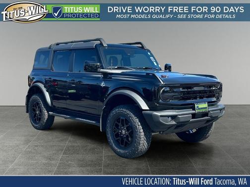 Shadow Black 2024 Ford Bronco Outer Banks