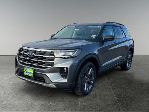 Carbonized Gray Metallic 2026 Ford Explorer Active w/200A Pkg