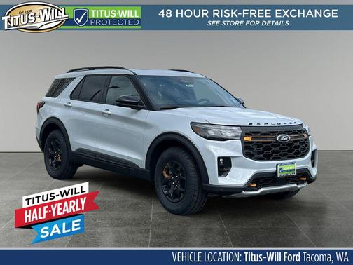 White 2026 Ford Explorer Tremor