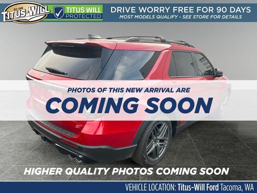 Rapid Red Metallic Tinted Clearcoat 2025 Ford Explorer ST