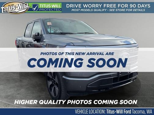 Carbonized Gray Metallic 2024 Ford F-150 Lightning Platinum