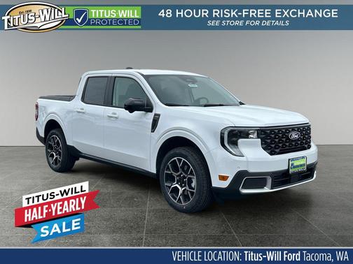 Oxford White 2026 Ford Maverick Lariat