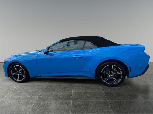 Grabber Blue 2025 Ford Mustang EcoBoost Premium