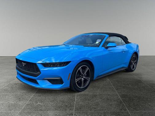 Grabber Blue 2025 Ford Mustang EcoBoost Premium