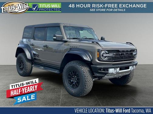 Marsh Gray 2026 Ford Bronco Raptor