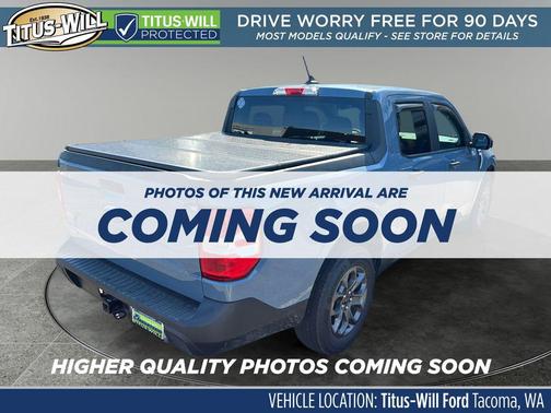 Azure Gray Metallic Tri-Coat 2024 Ford Maverick XLT