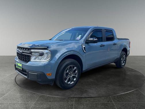 Azure Gray Metallic Tri-Coat 2024 Ford Maverick XLT