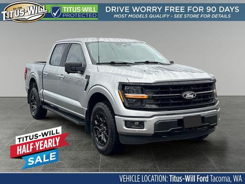 Iconic Silver Metallic 2024 Ford F-150 XLT