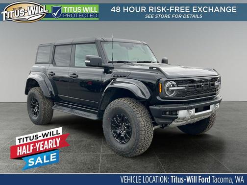 Shadow Black 2026 Ford Bronco Raptor