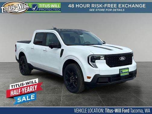Oxford White 2026 Ford Maverick Lariat