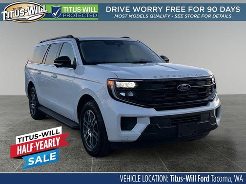 White Metallic 2025 Ford Expedition Max Active 4x4