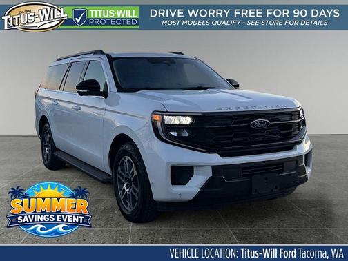 White Metallic 2025 Ford Expedition Max Active 4x4