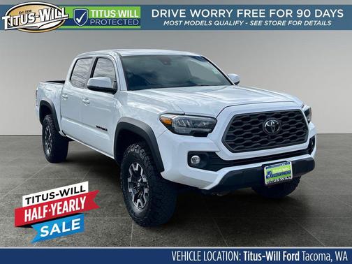 White 2022 Toyota Tacoma TRD Off Road