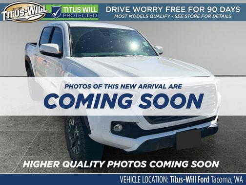 White 2022 Toyota Tacoma TRD Off-Road Truck