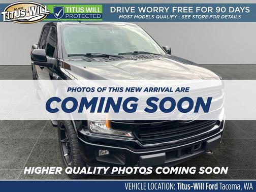 Shadow Black 2018 Ford F-150 Lariat