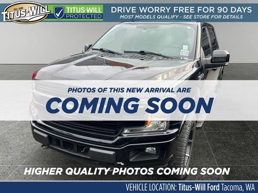 Shadow Black 2018 Ford F-150 Lariat