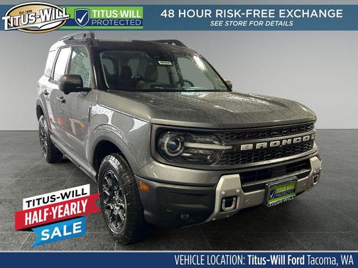 Carbonized Gray Metallic 2026 Ford Bronco Sport Badlands