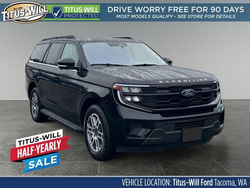 Agate Black Metallic 2025 Ford Expedition Active
