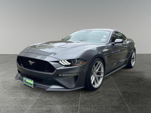 Grey 2021 Ford Mustang GT Premium