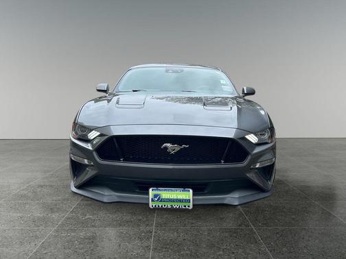 Grey 2021 Ford Mustang GT Premium