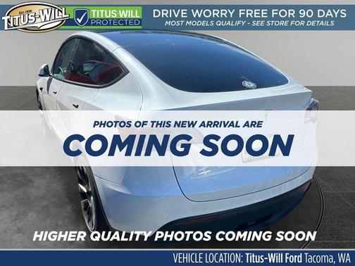 Pearl White Multi-Coat 2024 Tesla Model Y Long Range Dual Motor All-Wheel Drive