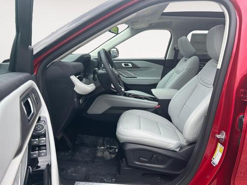 Red Metallic 2026 Ford Explorer Platinum