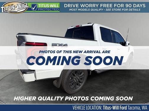 Pearl White 2026 Ford F-150 Lariat
