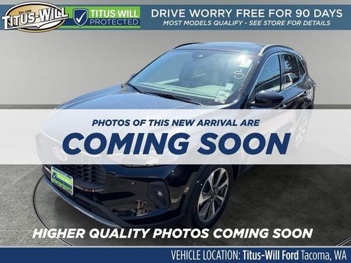 Black 2025 Ford Escape Platinum