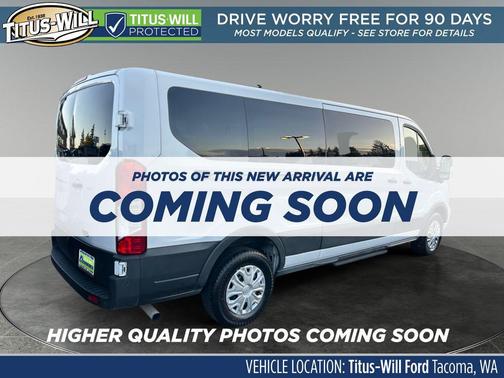 Oxford White 2023 Ford Transit-350 XLT