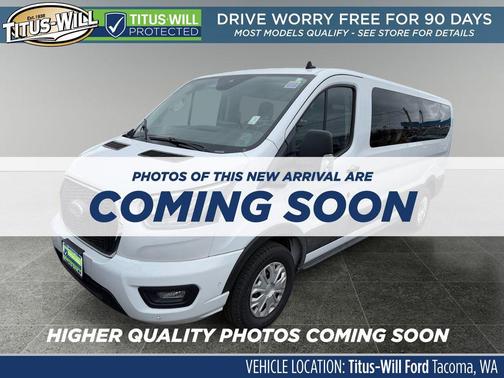 Oxford White 2023 Ford Transit-350 XLT